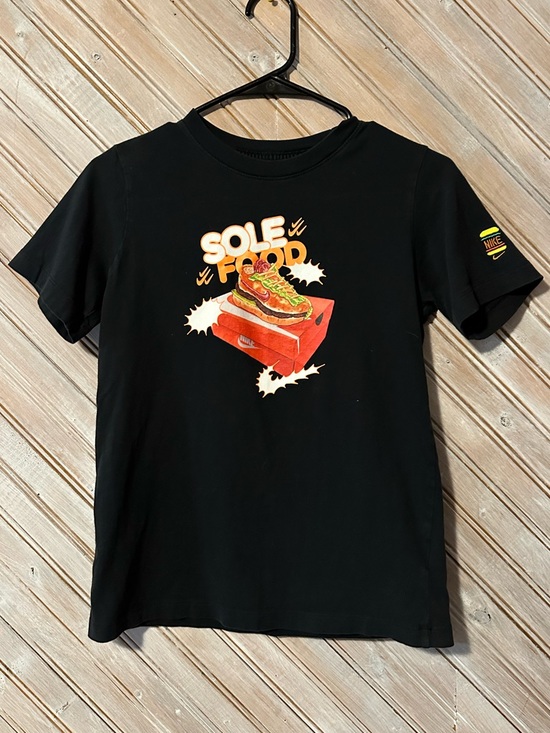 Nike Other - Nike Retro Embroidered Burger Logo ' 'Sole Food' Shoe Graphic Short Sleeve